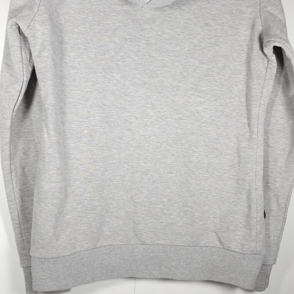 Naketano Women’s Small Darth Gray Funnel Neck Pullover Hoodie Sweatshirt - Picture 8 of 13